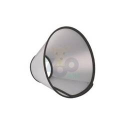 TRIXIE Plastic beschermkraag met klittenband, L-XL: 50-58cm/28cm