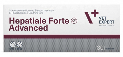 VETEXPERT Hepatiale Forte Advanced 30 tabletten