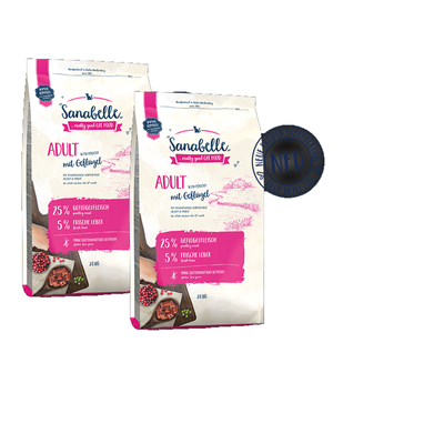 BOSCH Sanabelle Adult Gevogelte 2x10kg