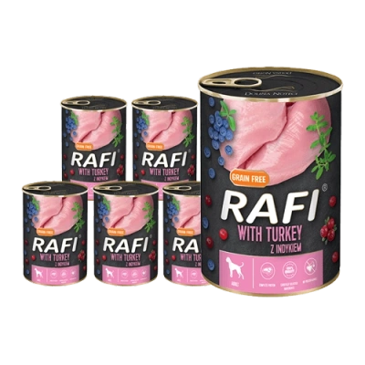 Dolina Noteci Rafi met kalkoen 6x400g