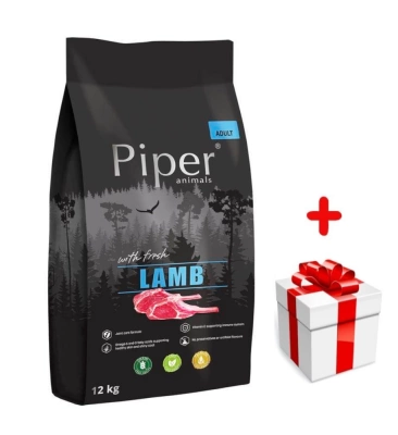 Dolina Noteci Piper Dieren met lam 12kg + GRATIS een verrassing voor je hond!