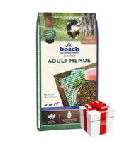 BOSCH Adult Menue Gevogelte 15kg + GRATIS een verrassing voor je hond!