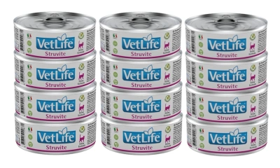Farmina Vet Life Feline Struviet 12x85g