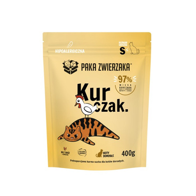 Paka Zwierzaka - KAT droogvoer Kip ''S'' 400g