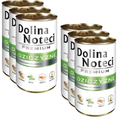 Dolina Noteci Premium Rijk aan wild 6x400g
