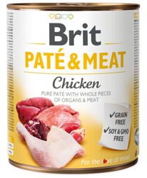 Brit Pate & Vlees met Kip 800g
