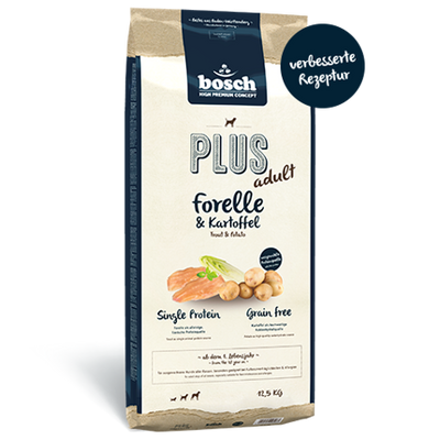 BOSCH Plus Adult Forel & Aardappelen 2x12,5kg