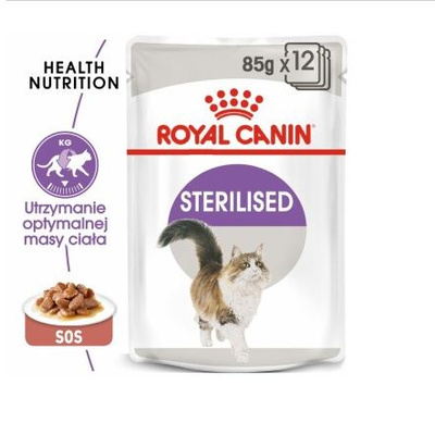 ROYAL CANIN Sterilised in saus 12x85g