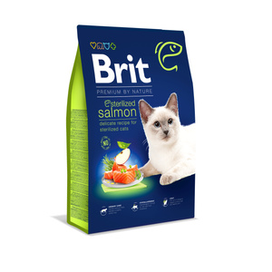 BRIT Cat Premium By Nature Gesteriliseerde Zalm 1,5kg