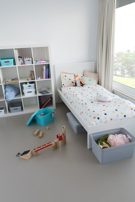 Curver Infinity Bin met deksel grijs 17l