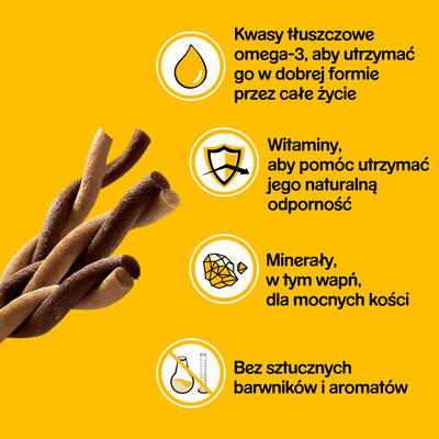 Pedigree Rodeo Treats voor honden vanaf 4 maanden met rundvlees 122g