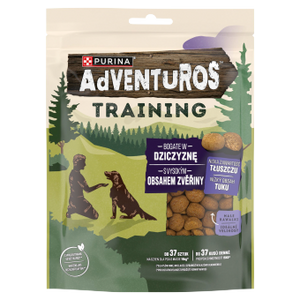 ADVENTUROS Training Hondensnoepjes Rijk aan Wild 115g