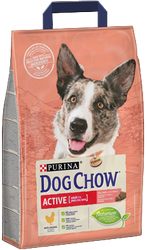 Purina Dog Chow Active Adult met Kip 14kg