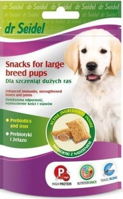Laboratorium DermaPharm Dr Seidel puppy traktaties voor grote rassen 90g