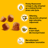 Pedigree Tasty Bites Chewy Cubes Kip en Eend hondensnack 130g
