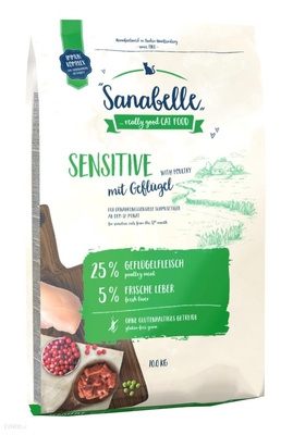 BOSCH Sanabelle Sensitive Gevogelte 10kg 