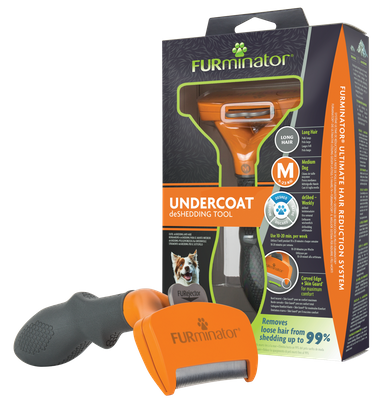 FURMINATOR Tool voor het uitkammen van de ondervacht van langharige middelgrote honden