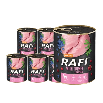 Dolina Noteci Rafi met kalkoen 6x800g