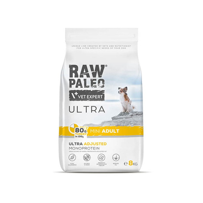 Vetexpert Raw Paleo Ultra Kalkoen Adult Mini 8kg