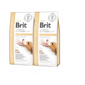 Brit Grain Free Veterinary Diet Ei en Erwten voor honden 2x12kg