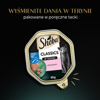 Sheba Classics met zalm 85g