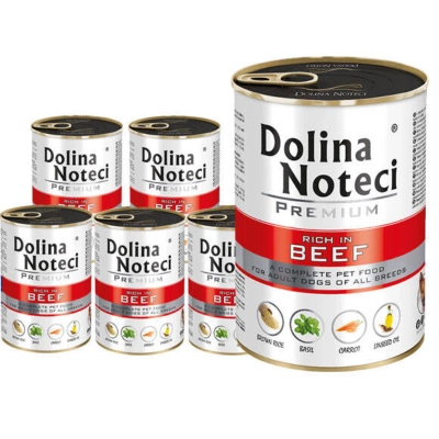 Dolina Noteci Premium Rijk aan Rundvlees 12x400g
