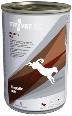 TROVET HLD Hepatic voor Honden Blik 400g 