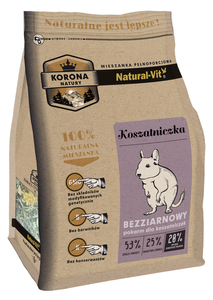 KORONA NATURY Natural-Vitvoer voor kustvissen 750g