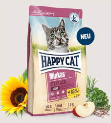 Happy Cat Minkas gesteriliseerde Geflügel met gevogelte 10kg