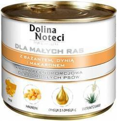 Dolina Noteci Premium voor kleine honden met fazant, pompoen en noedels 185g