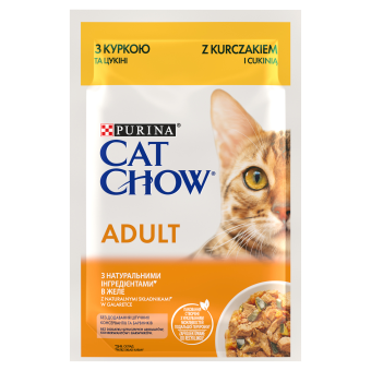 Purina Cat Chow Adult Kip & Zucchini 85g