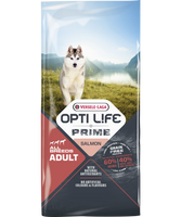 Versele-Laga Opti Life Prime Adult Salmon Graanvrije voeding voor volwassen honden met zalm 12,5 kg