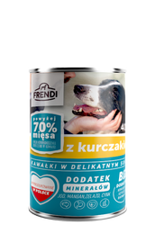 Frendi Stukjes in Delicate Kip Saus 400g