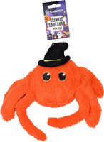 Flamingo Halloween speeltje voor honden Oranje spin