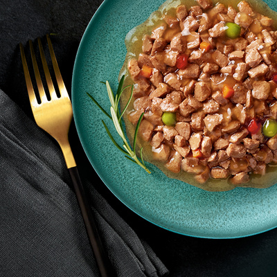 Sheba Sauce Speciale met Konijn, Eend & Groenten 85g 