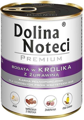 Dolina Noteci Premium Konijn met Veenbes 800g