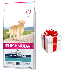 Eukanuba Adult Golden Retriever 12kg + GRATIS een verrassing voor je hond!