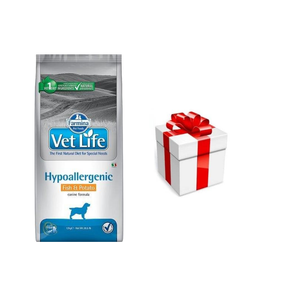 Farmina Vet Life Canine Hypoallergeen Vis & Aardappel 12kg + GRATIS een verrassing voor je hond!