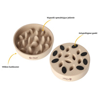 DINGO- kom van bamboevezel - vertragen - 1430 ml  