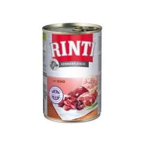 Rinti Kennerfleisch Rind nat hondenvoer - rund 400g