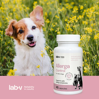 LAB-V Allerga Control - Ondersteuning bij allergiesymptomen 45 capsules 