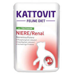 Kattovit Niere/Renal kalkoen 85g