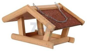 KERBL Stubbs vogelvoederhuisje, hout, 29 x 28 x 18 cm