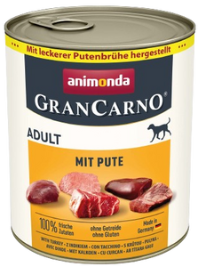 ANIMONDA GranCarno Volwassen Hondensmaak: Rund + Kalkoen 800g