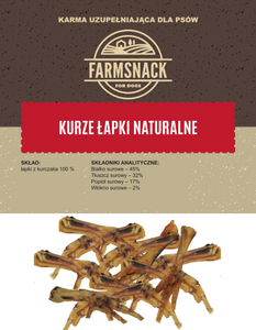 FarmSnack Kippenpootjes Naturel 1kg
