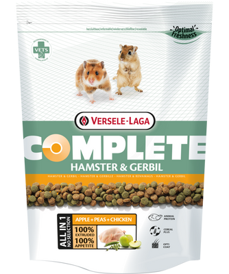 Versele-Laga Hamster & Gerbil Compleet - Extrudaat voor hamsters 500g