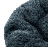 Pluche hol M 60cm - donkergrijs