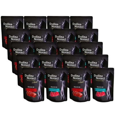 Dolina Noteci Premium Tonijnschotel voor Katten Gemengde smaken 20x85g