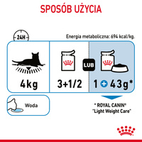 ROYAL CANIN Light Weight Care in Saus 12x85g