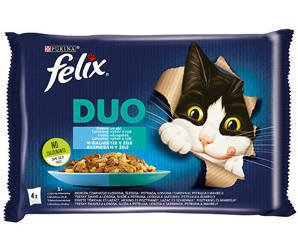 Felix Duo Vissmaken in Gelei 4x85g